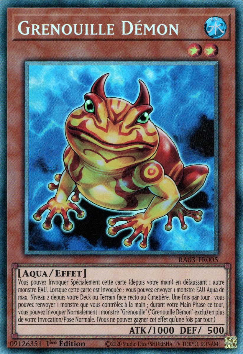 Grenouille Démon