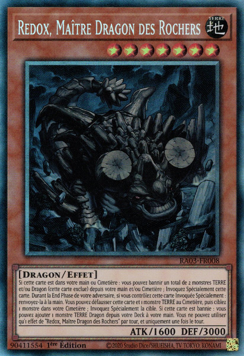 Redox, Maître Dragon Des Rochers