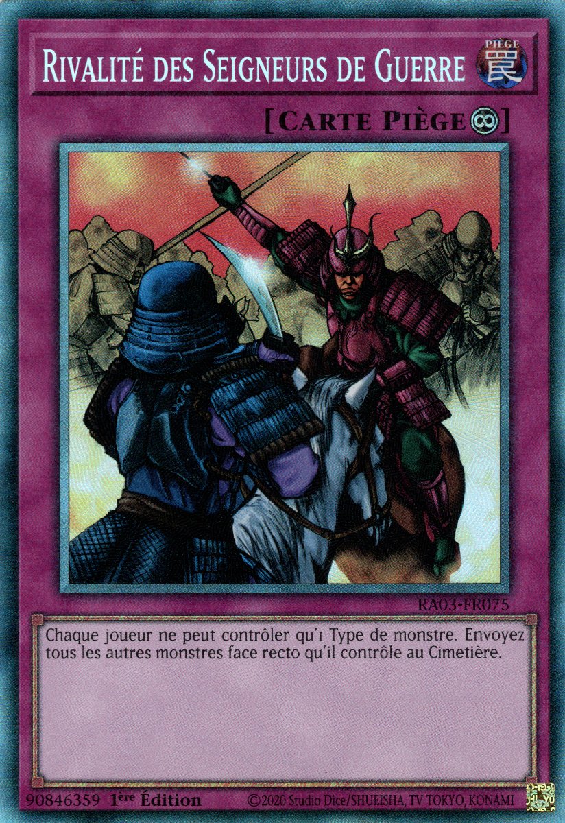 Rivalité Des Seigneurs De Guerre