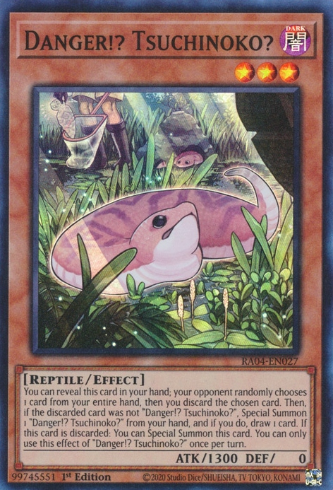 Danger !? Tsuchinoko ?