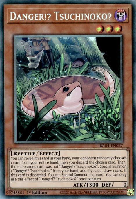 Danger !? Tsuchinoko ?