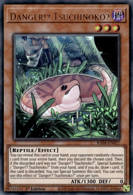 Danger !? Tsuchinoko ?