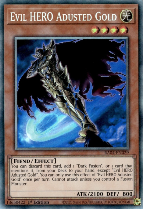 Or Aduste, HÉROS du Mal