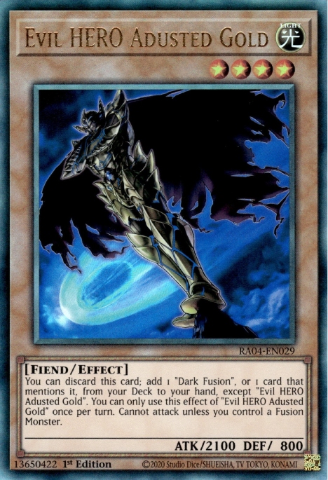 Or Aduste, HÉROS du Mal