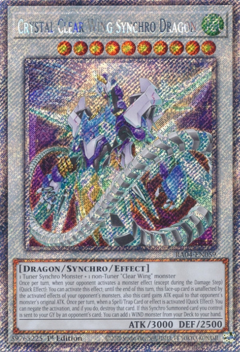 Dragon Synchro de l'Aile Claire de Cristal