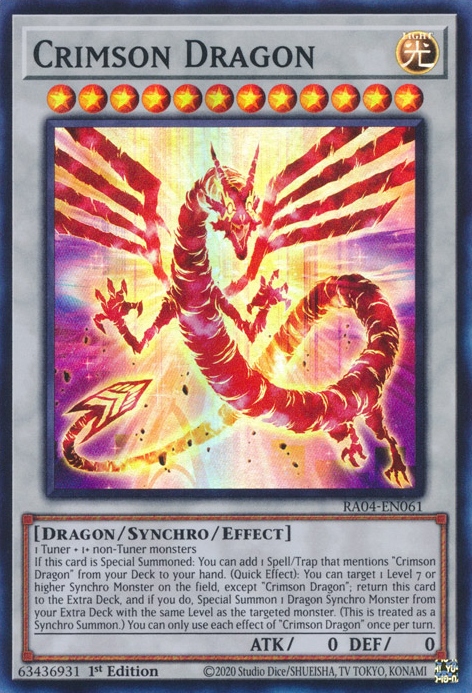 Dragon Cramoisi