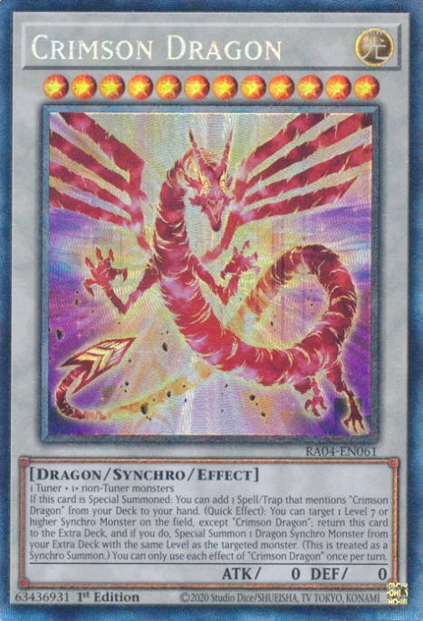 Dragon Cramoisi