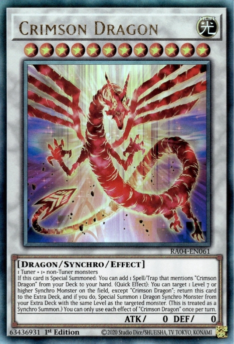 Dragon Cramoisi