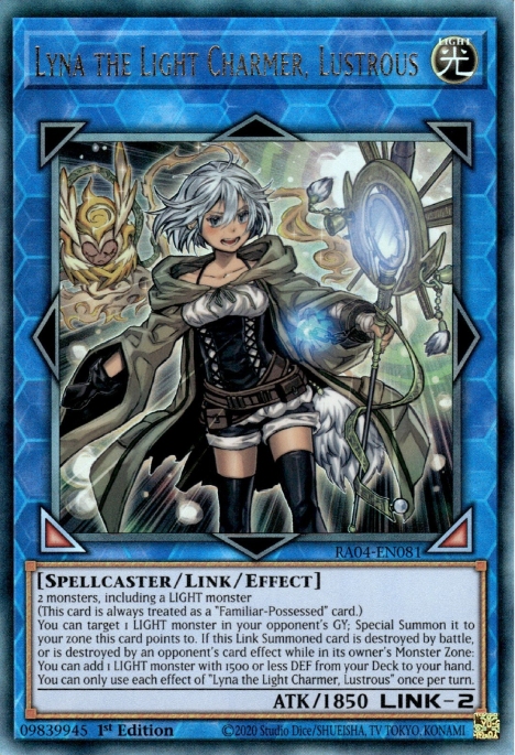 Lyna la Charmeuse de Lumière chatoyante