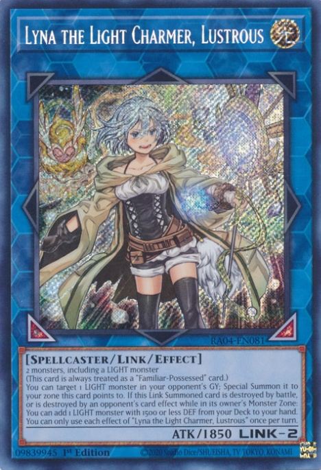 Lyna la Charmeuse de Lumière chatoyante