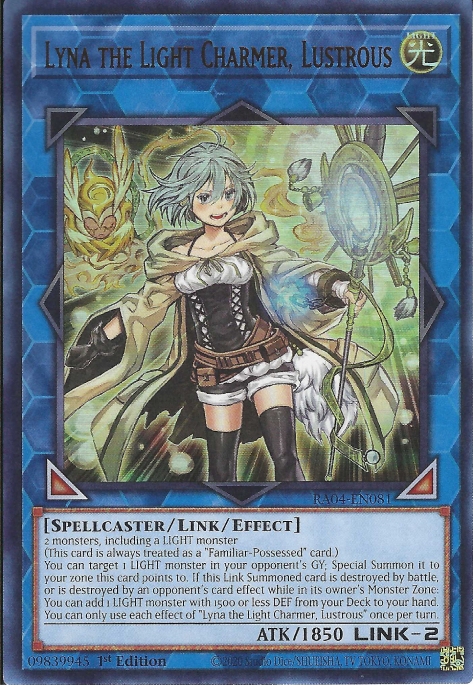 Lyna la Charmeuse de Lumière chatoyante
