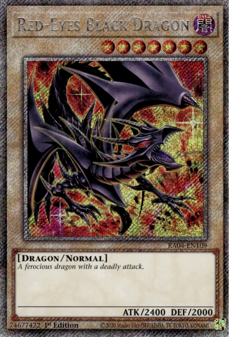 Dragon Noir Aux Yeux Rouges