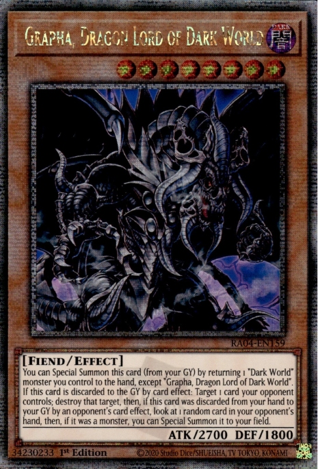 Grapha, Seigneur Dragon du Monde Ténébreux