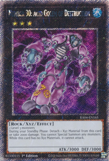 Numéro 30 : Golem Acide de Destruction