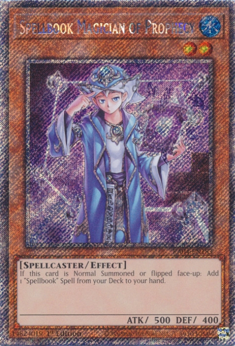 Magicien Du Livre De Magie De La Prophétie