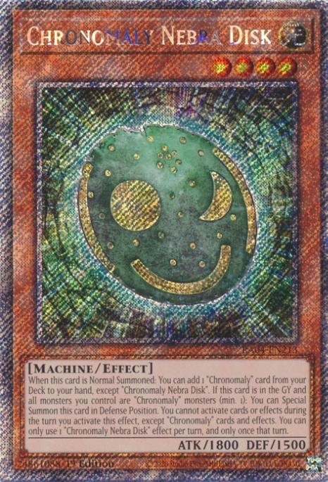 Disque de Nebra Chronomal