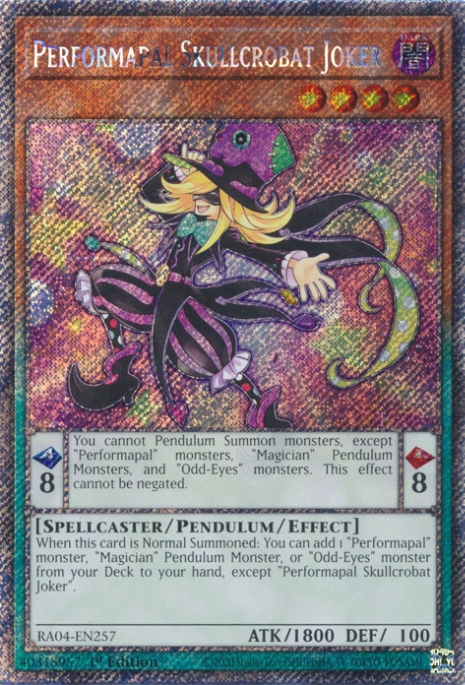 Potartiste Crânecrobate Arlequin