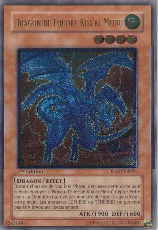 Dragon de Foudre Koa'ki Meiru