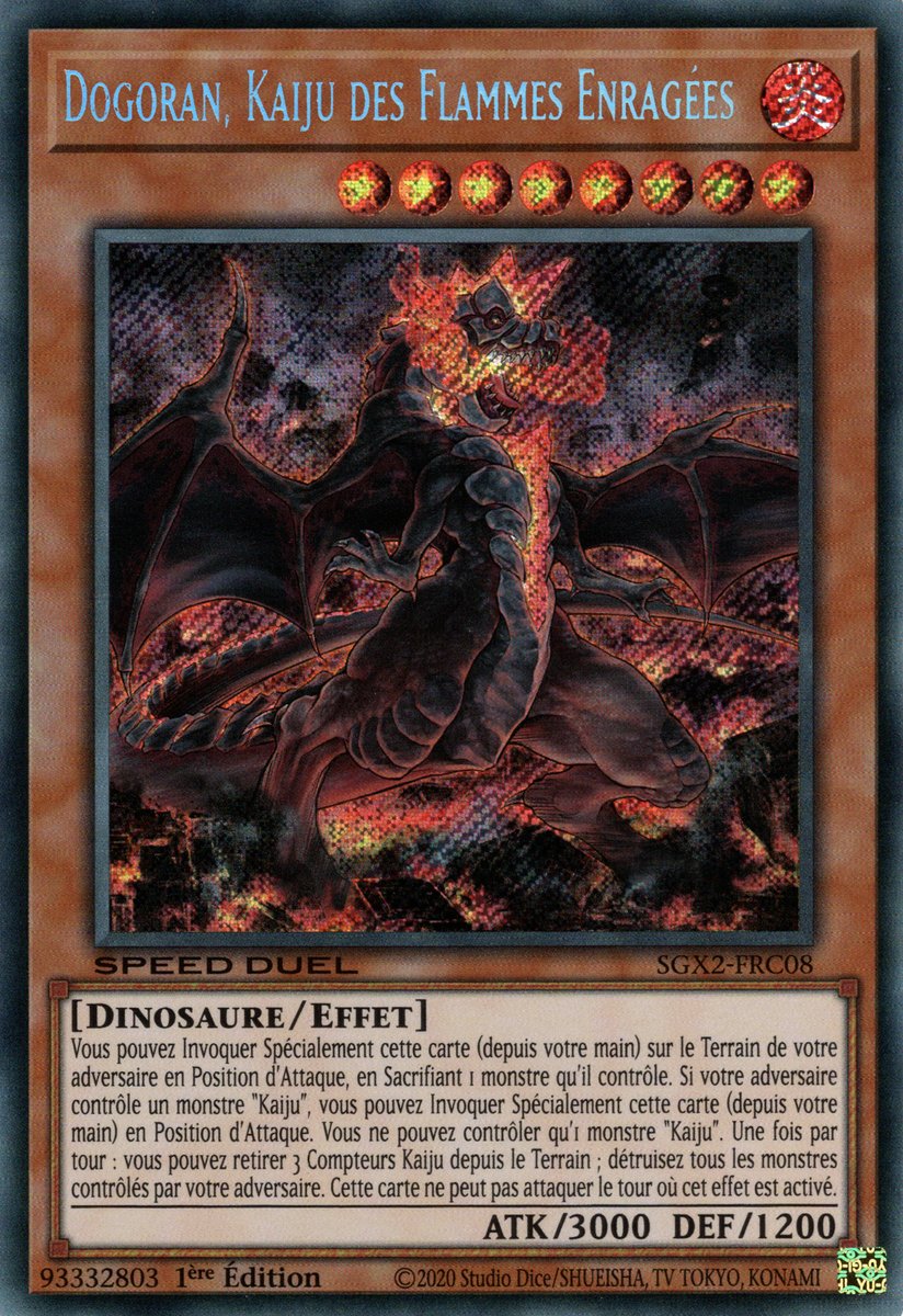 Dogoran, Kaiju des Flammes Enragées