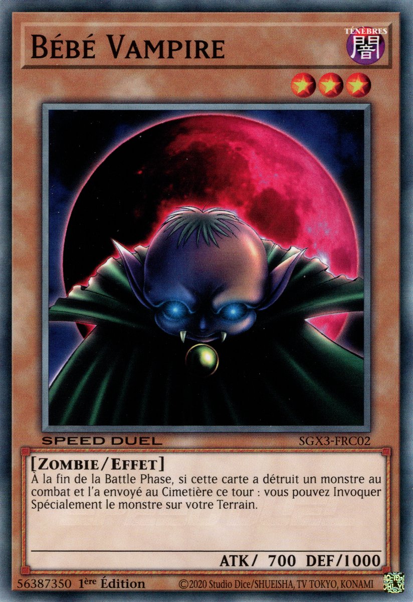 Bébé Vampire (Bébé de la Lune Rouge)