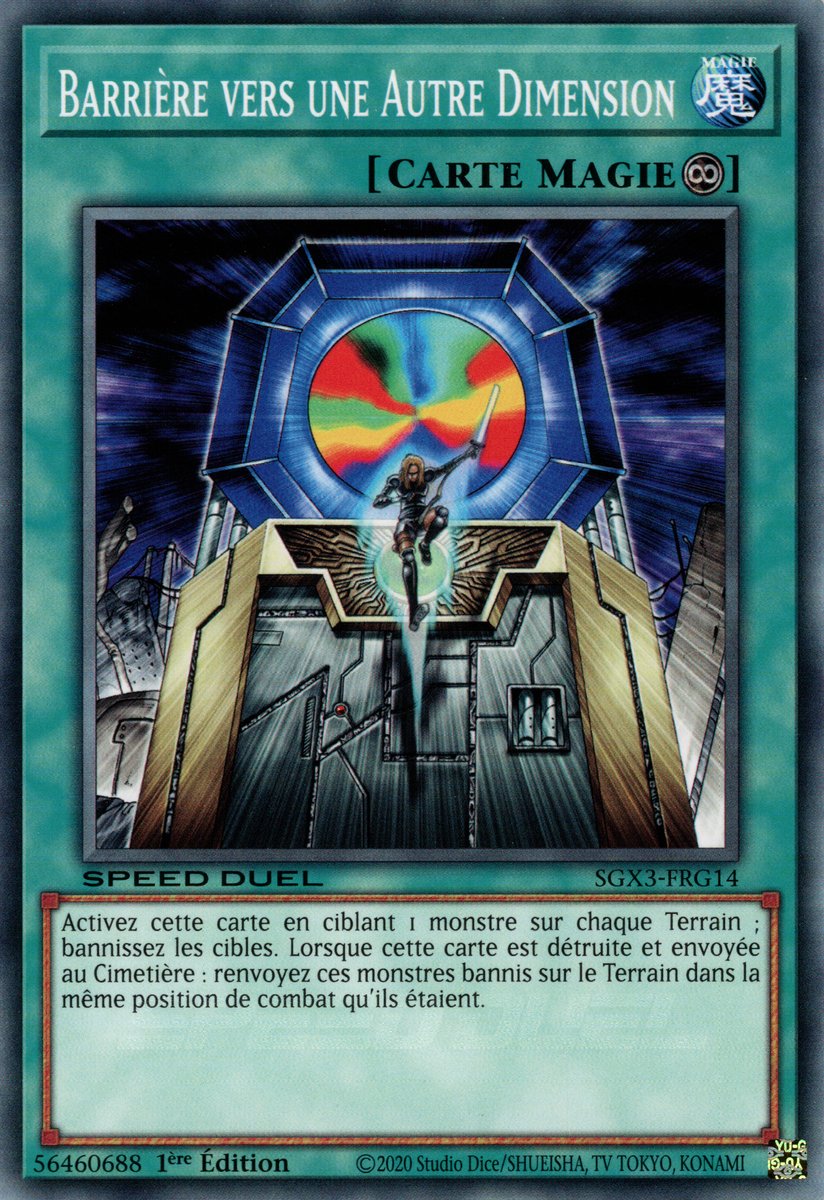 Barrière vers une Autre Dimension