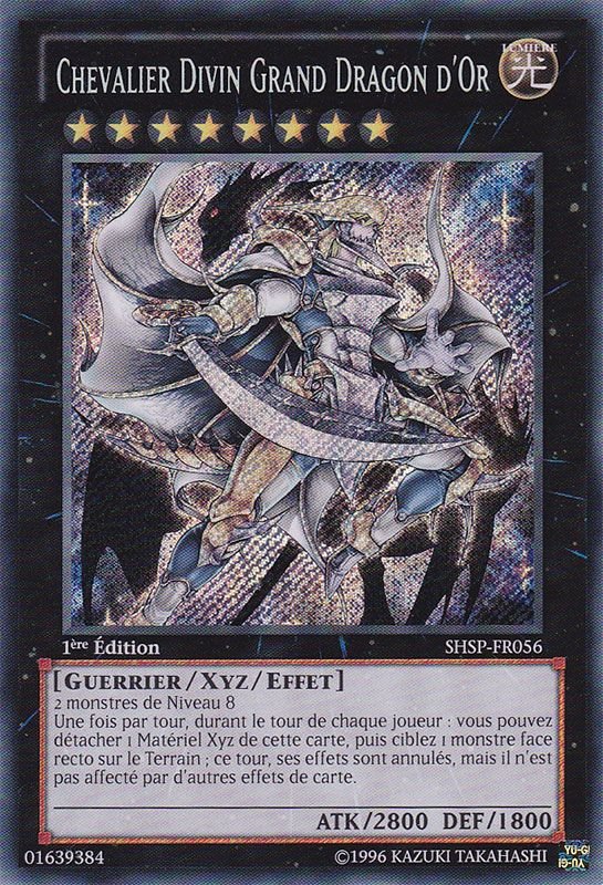 Chevalier Divin Grand Dragon d'Or