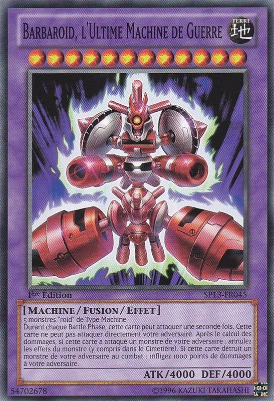 Barbaroid, l'Ultime Machine de Guerre