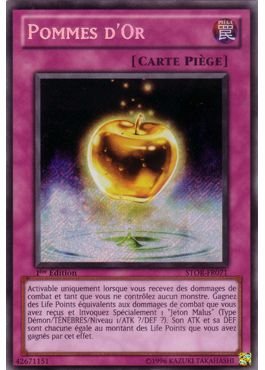 OCCASION Carte Yu Gi Oh POMMES D'OR SS01-FRV02 SPEED DUEL OCCASION Carte Yu Gi Oh POMMES D'OR SS01-FRV02 SPEED DUEL