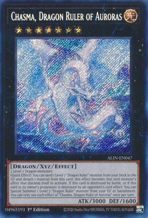 Chasma, Maître Dragon des Aurores