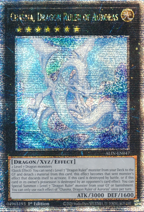 Chasma, Maître Dragon des Aurores