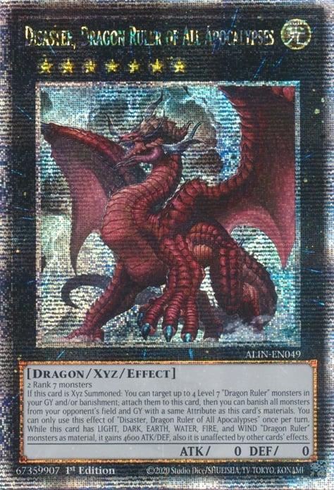 Disaster, Maître Dragon de Toutes les Apocalypses