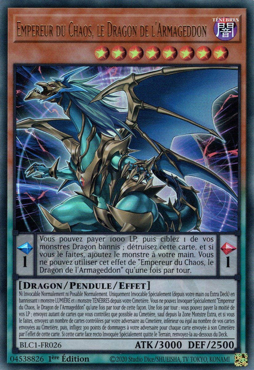 Empereur du Chaos, le Dragon de l'Armageddon