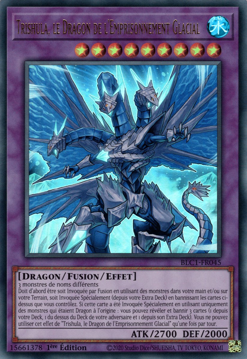 Trishula, le Dragon de l'Emprisonnement Glacial