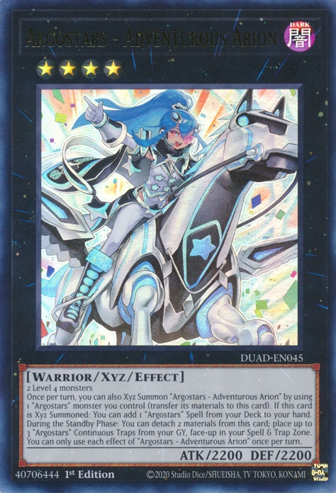 Argostars - Aventureuse Arion