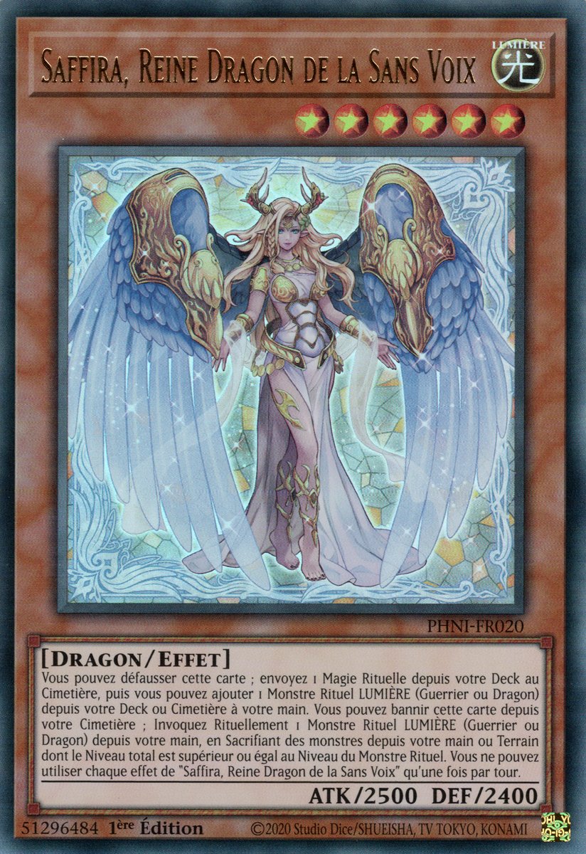 Saffira, Reine Dragon de la Sans Voix