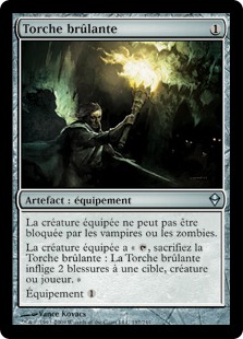 Torche brûlante