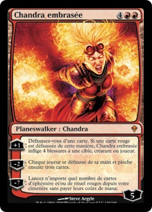 Chandra embrasée