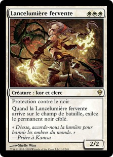 Lancelumière fervente