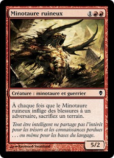 Minotaure ruineux