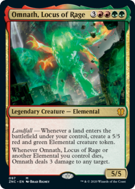 Omnath, Locus de rage