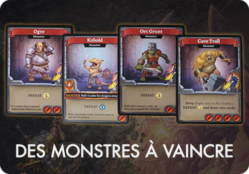 clank exemple de cartes monstres