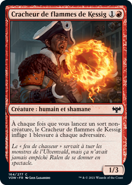 Cracheur de flammes de Kessig