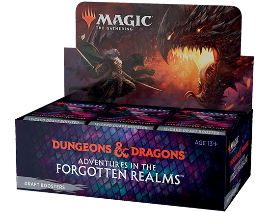 Boite de boosters de Draft Forgotten Realms