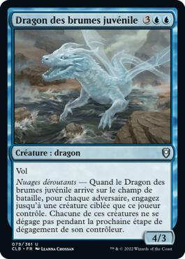 Dragon des brumes juvénile