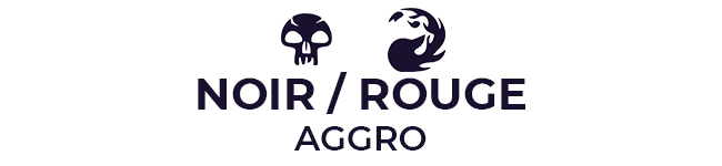 Noir / Rouge : Aggro