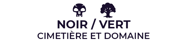 Noir / Vert : Midrange Cimetière et Domaine