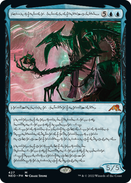 Jin-Gitaxias tyran du progrès langage phyrexian