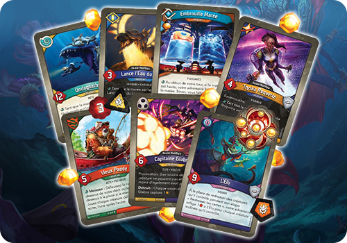 Keyforge Sombres Marées aperçu