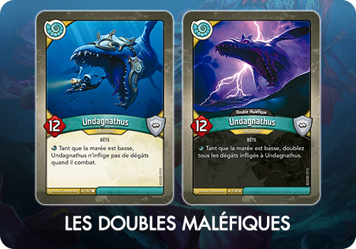 Keyforge Sombres Marées les Doubles Maléfiques