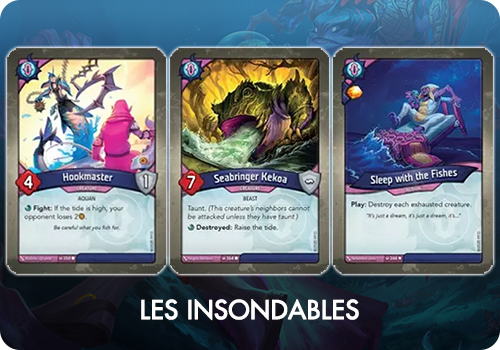 keyforge Sombres Marées les Insondables